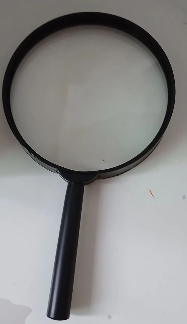 Lupa de mão  100 mm diâmetro  - Foto 2