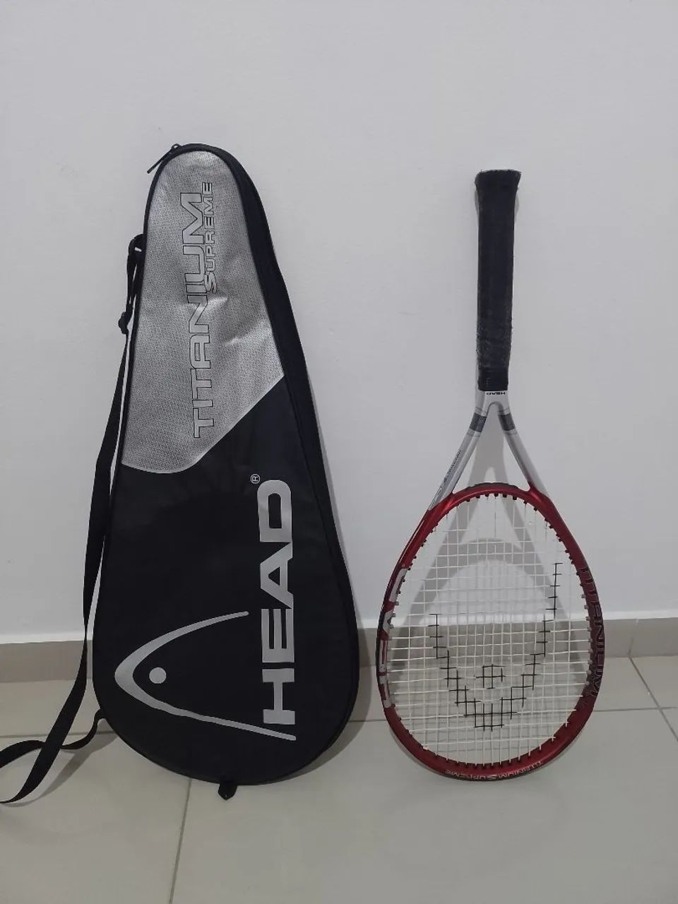 Raquete Head Titanium Supreme Ti S2 Original + Capa