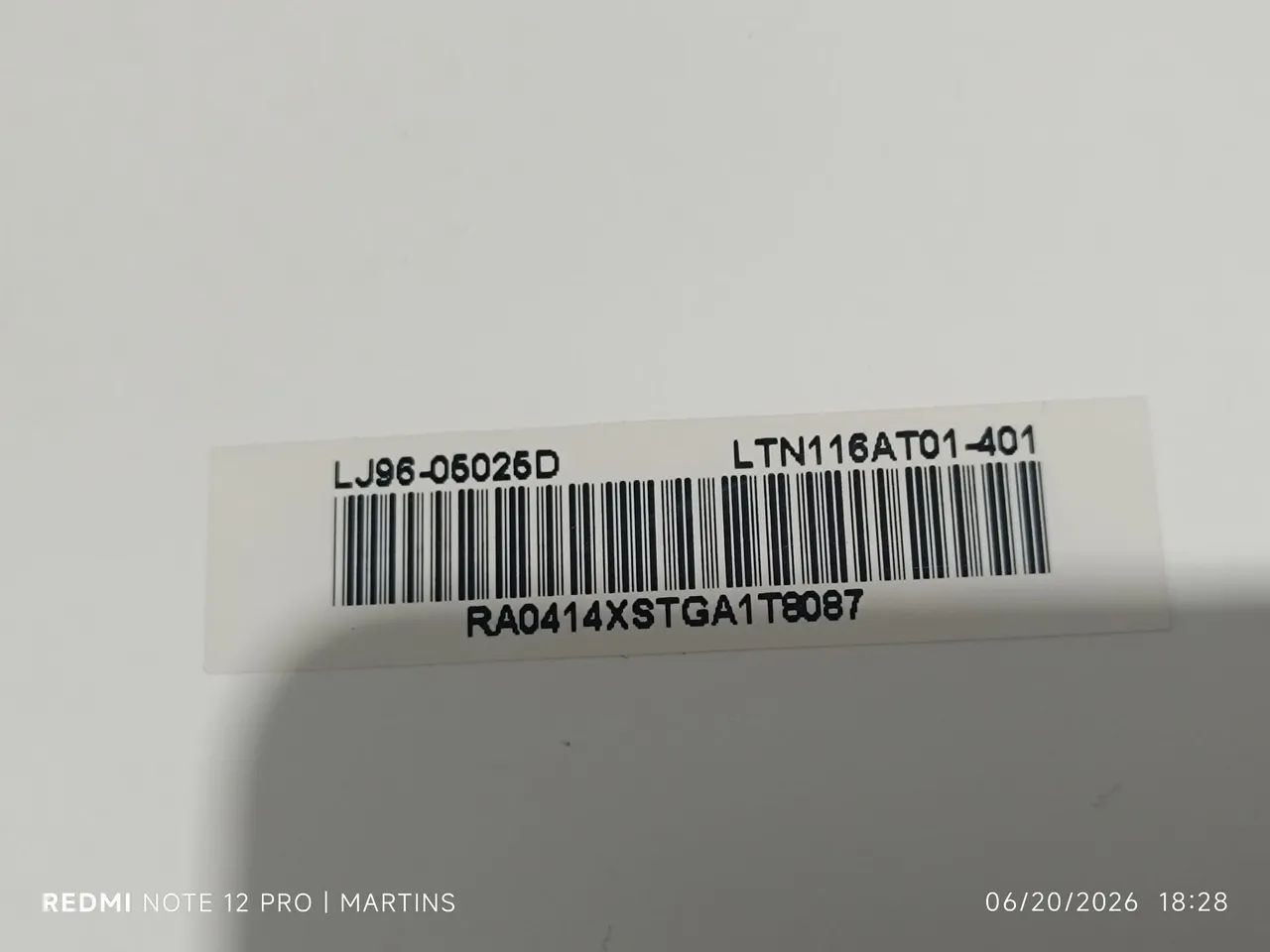 Tela 11.6 Led normal 40 pinos. - Foto 3