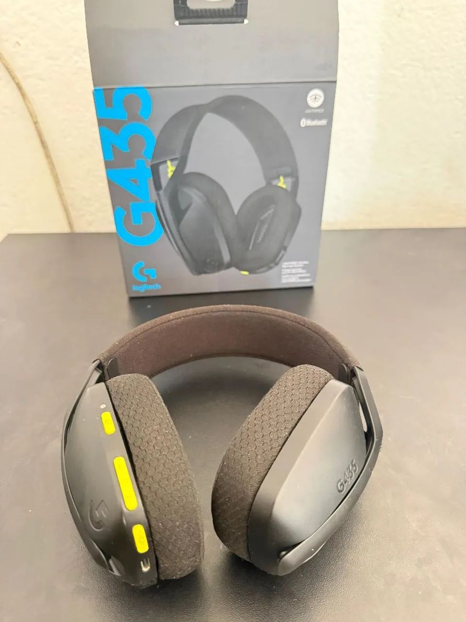 Fone headset gamer sem fio logitch G435