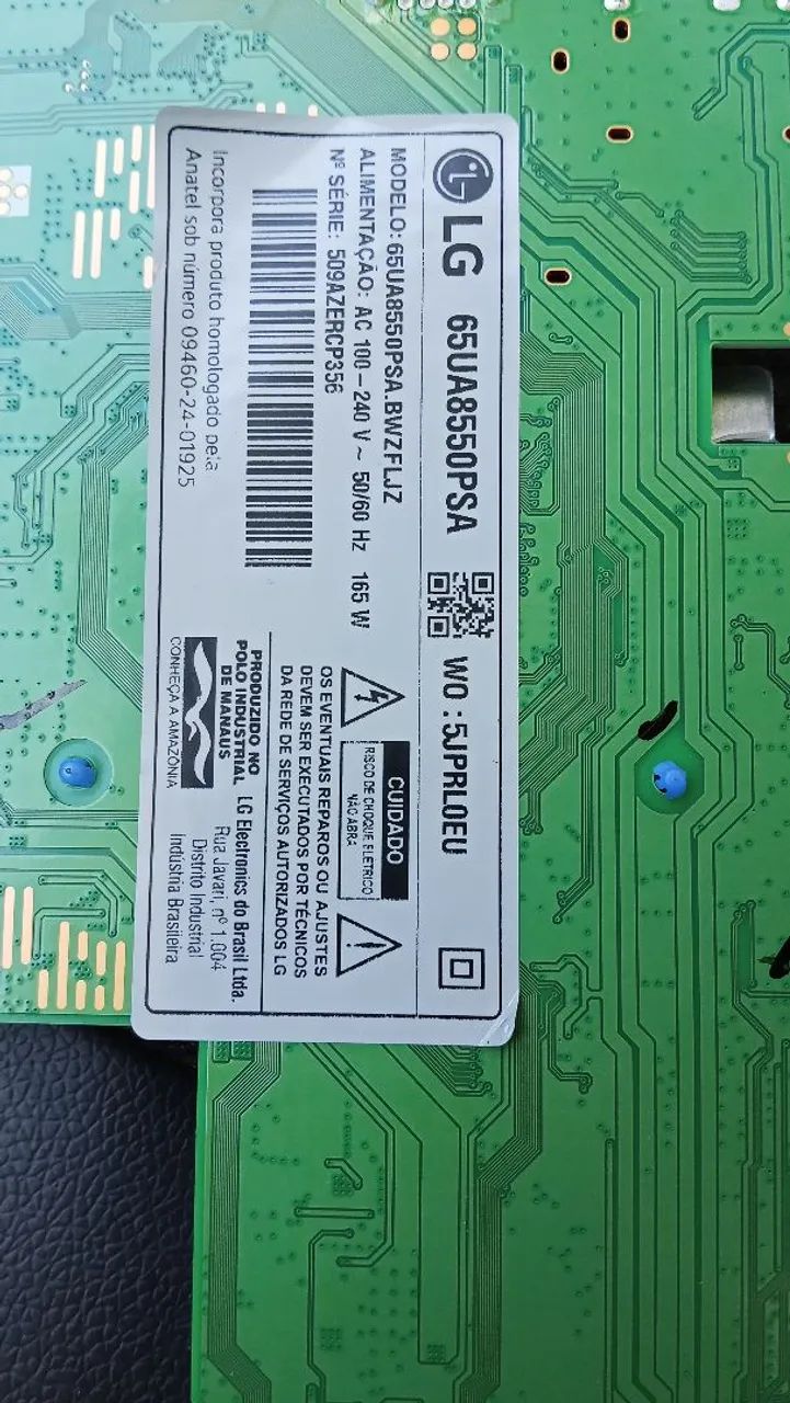 Placa principal da tv LG 65 - Foto 3