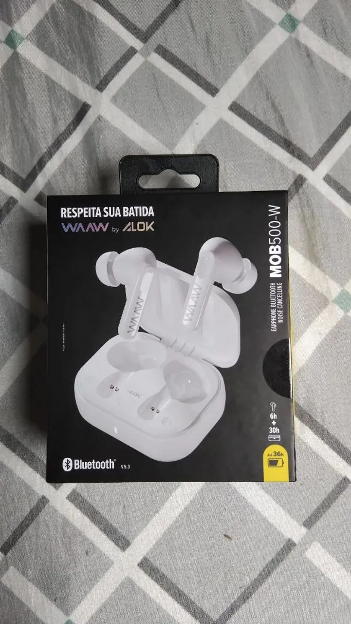 Fone Bluetooth do Alok 