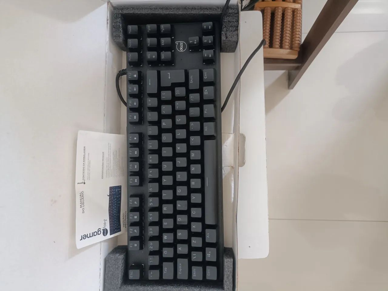 Teclado gamer mecânico dazz eclipse - Foto 5