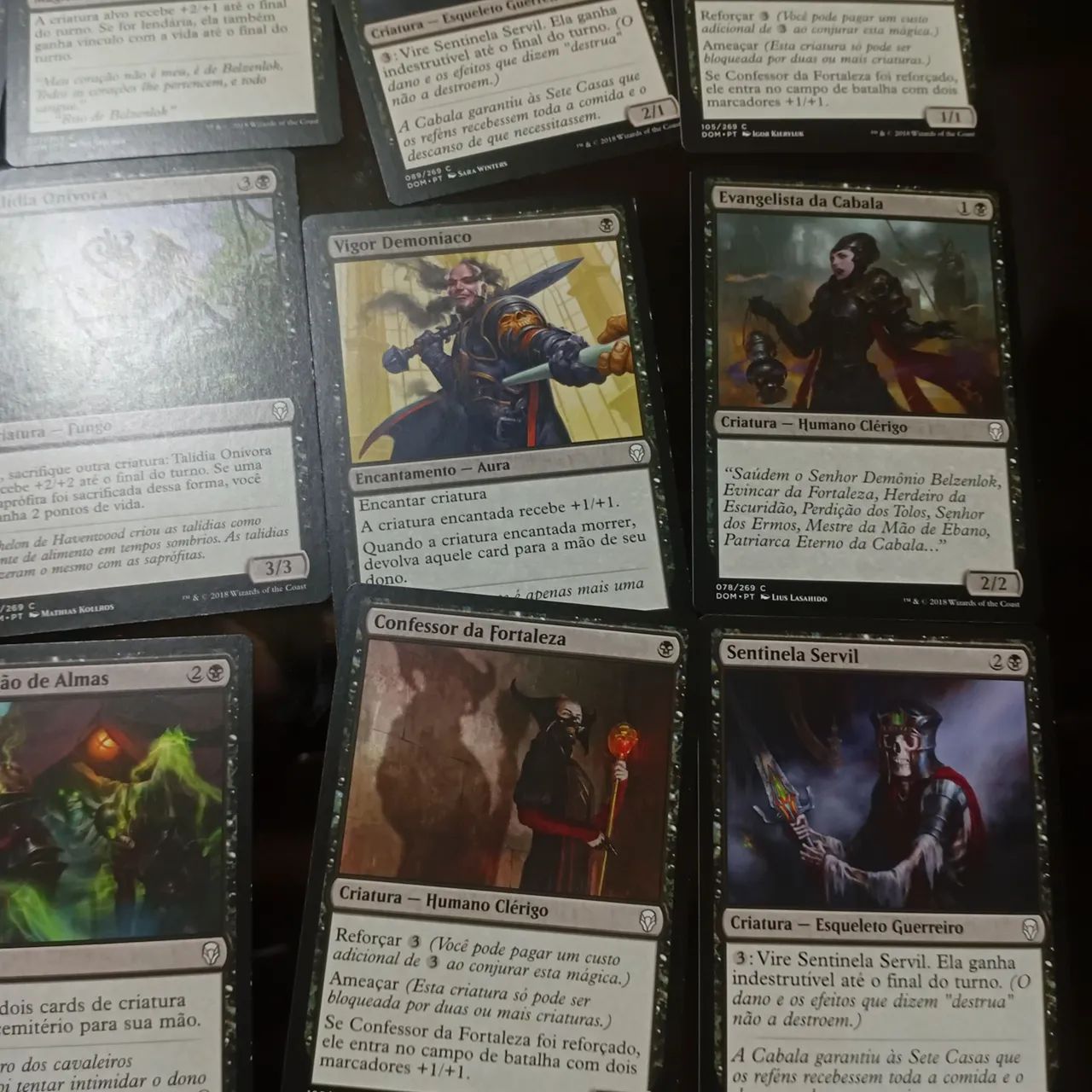 Deck Magic The Gathering Preto - Mono Black Casual (61 cartas) - Foto 4