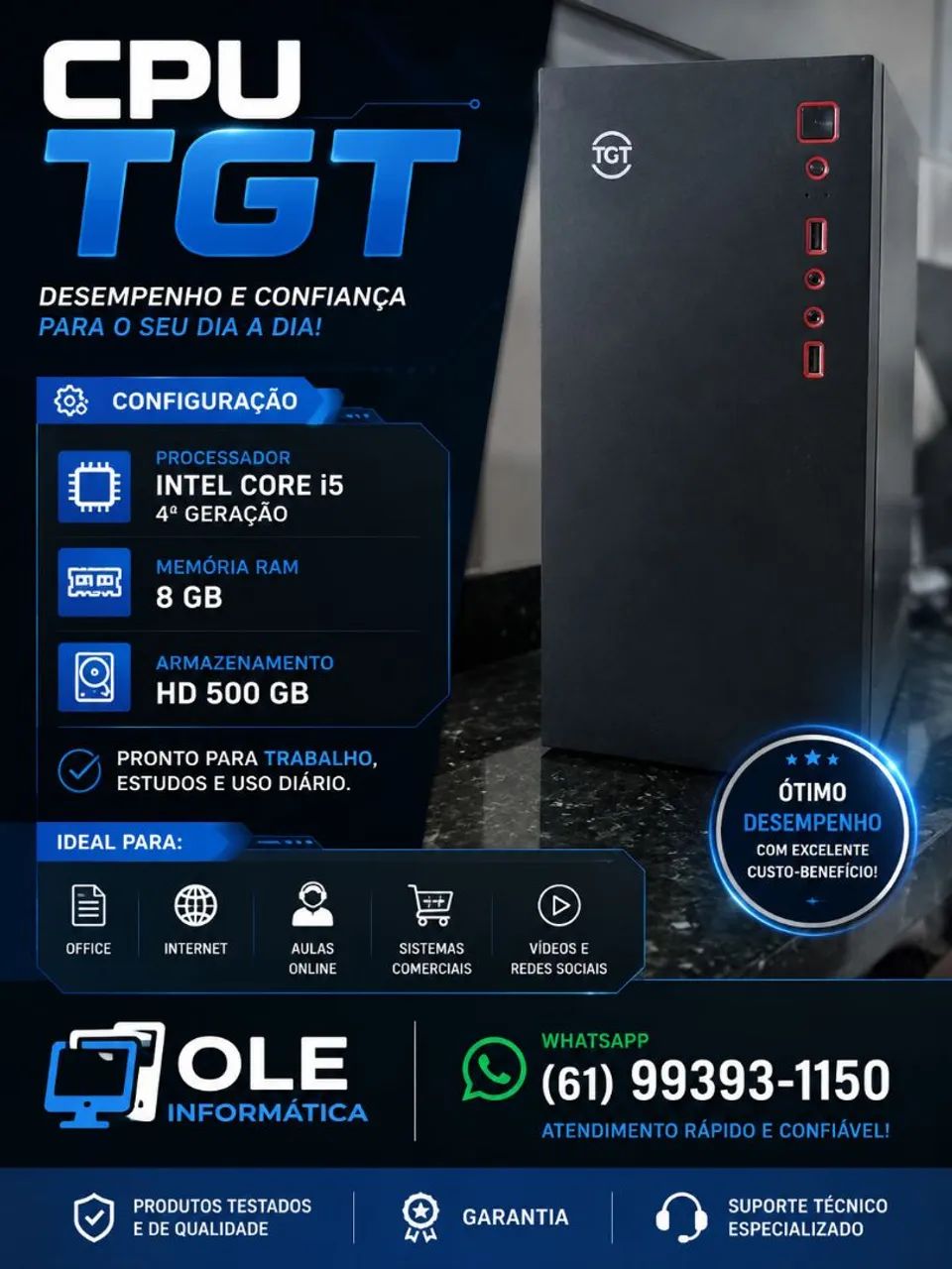 CPU TGT OFERTA IMPERDÍVEL 