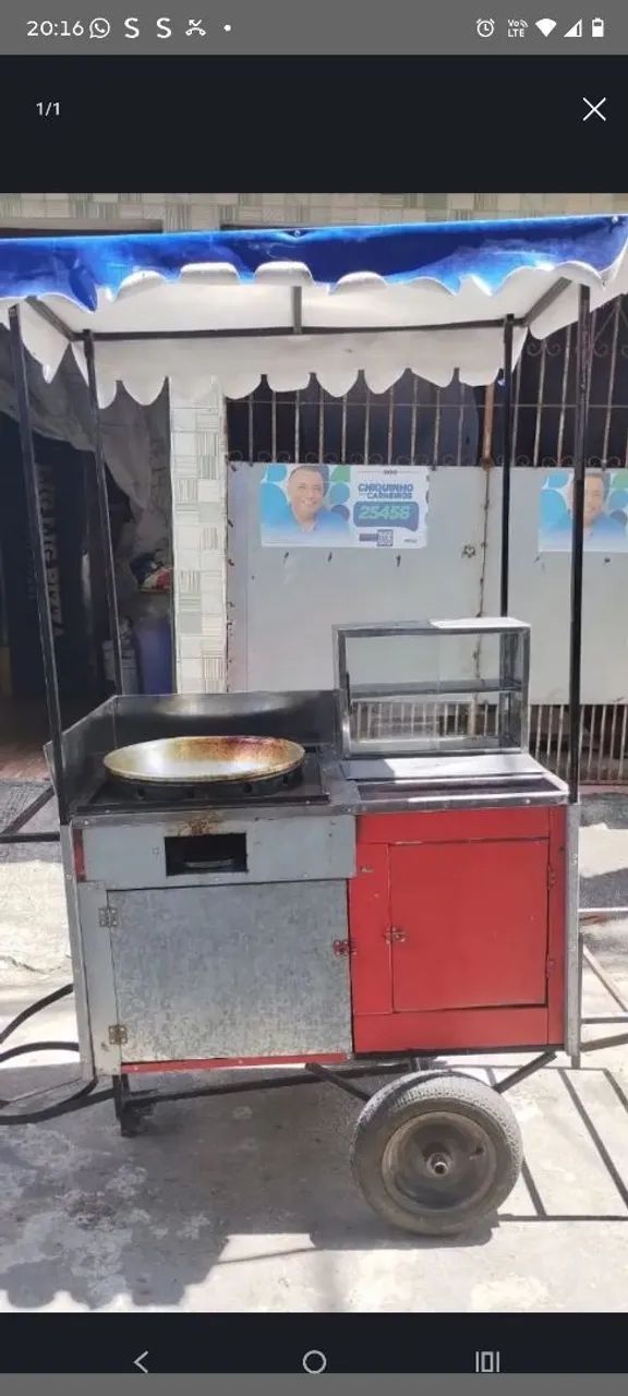 Carrinho de lanche COMPLETO  - Foto 2