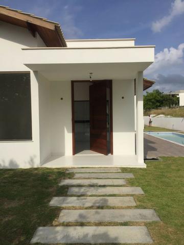 Casa nova. Condomínio Busca Vida. (Cod:EV-31) 4 suítes amplas,