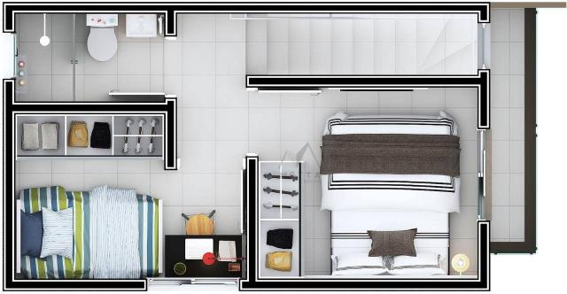 Sobrado com 2 dormitórios à venda, 48 m² por R$ 147.500 - Conjunto Habitacional Jardim Hum - Foto 8