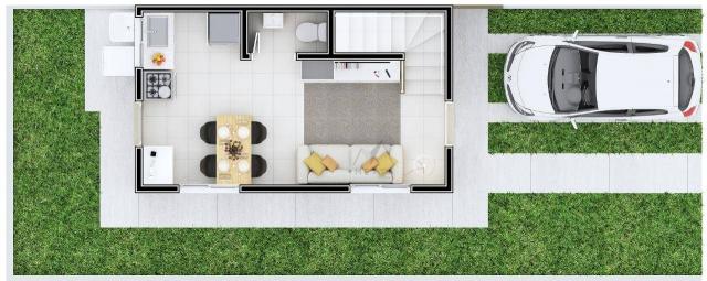 Sobrado com 2 dormitórios à venda, 48 m² por R$ 147.500 - Conjunto Habitacional Jardim Hum - Foto 9