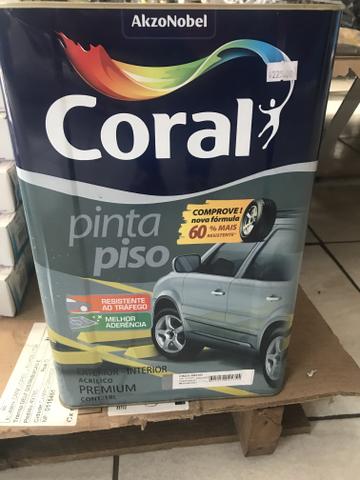 Tinta para pisos Coral 18L