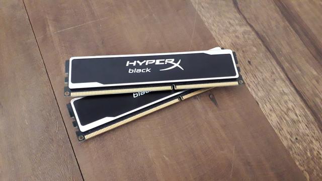 Memória ram 8gb (2x4) hyperx 1600mhz DDR3