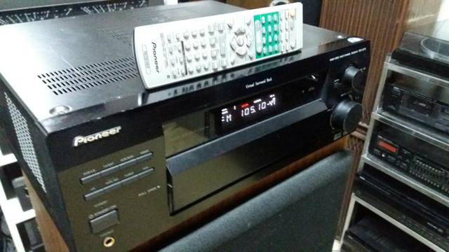 Receiver pionner modelo vsx-d712 com controle - Foto 2