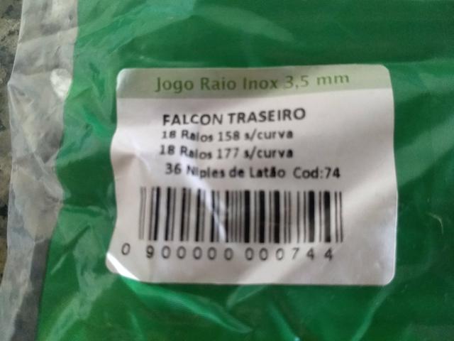 Raios de inox pra falcon - Foto 3