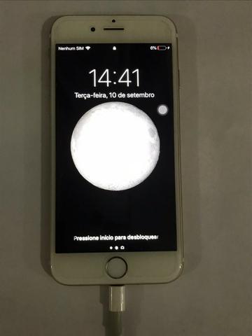 Iphone 6 gold 16gb (com defeito - ler descrição) - Foto 3