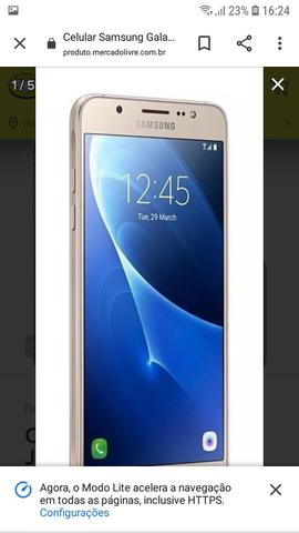 Galaxy j7 metal Novo sem nem um defeito - Foto 3