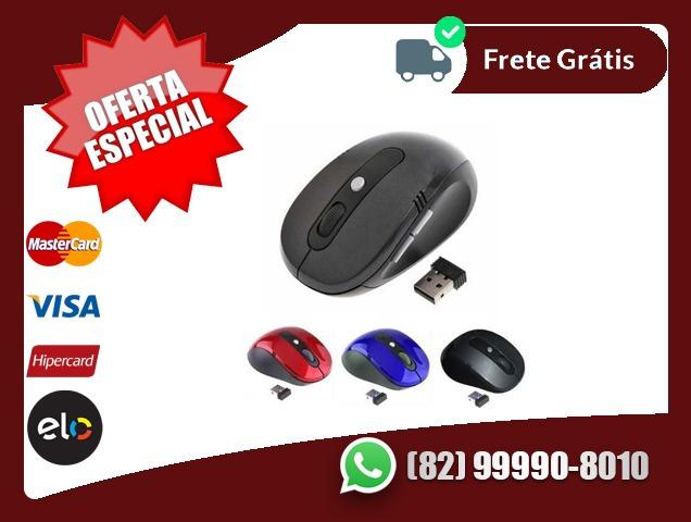 Qualidade>invencivel-Mouse Profissional Sem Fio Wireless Usb