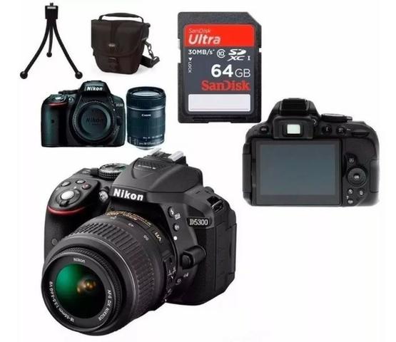 Nikon D5300 com nota fiscal e acessorios