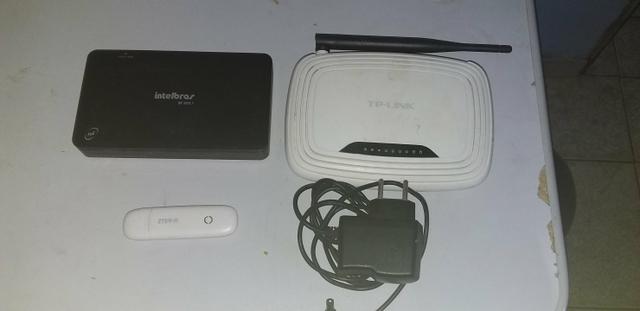 Estou 2 roteadores e um modem