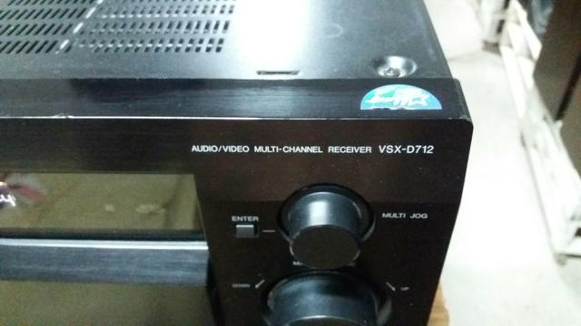 Receiver pionner modelo vsx-d712 com controle