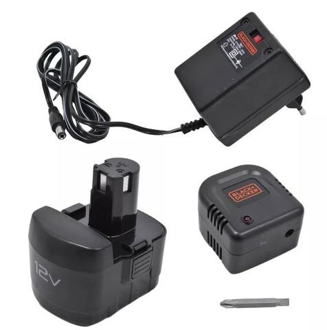 Furadeira Parafusadeira 3/8 12v Cd121k2 Blackedecker Bivolt - Foto 3