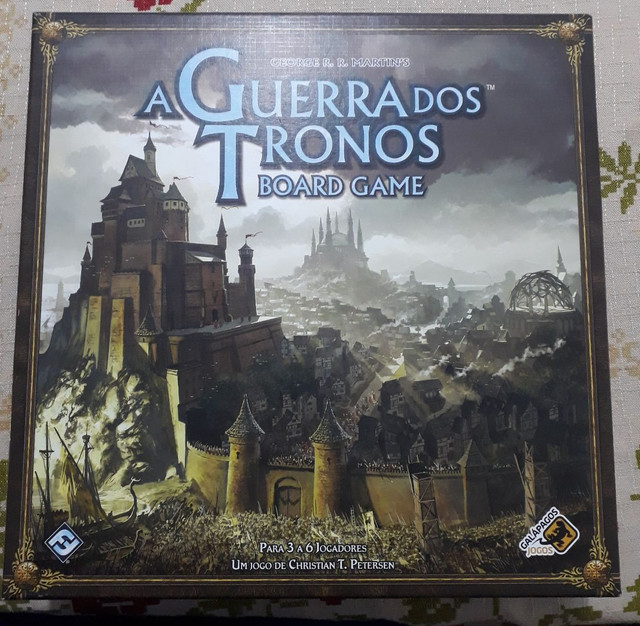 Jogo de tabuleiro - A guerra dos tronos