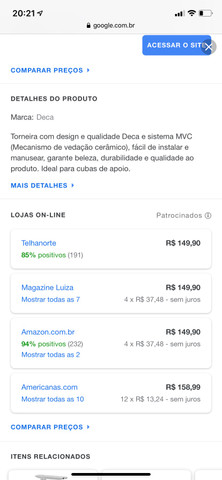 Cuba Banheiro Granito Itaúna e Torneira Deca Link - Foto 6