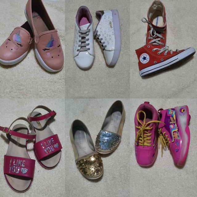 tenis menina tamanho 30