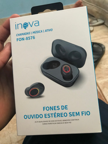 Fone sem fio inova fon-8576