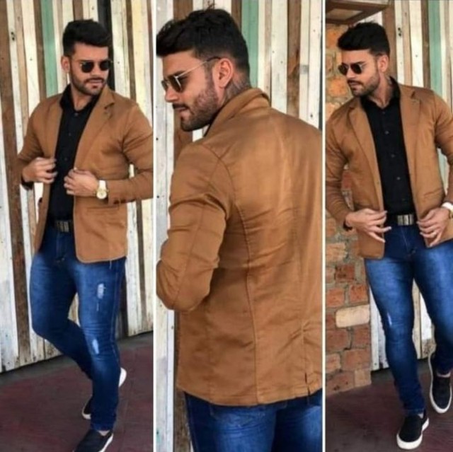 Blazer Masculino Super Slim  - Foto 5