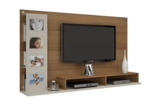 Painel Sabiá para TV até 65 Polegadas ? Noronha/Off White - Frete Grátis - Receba Hoje - Foto 4