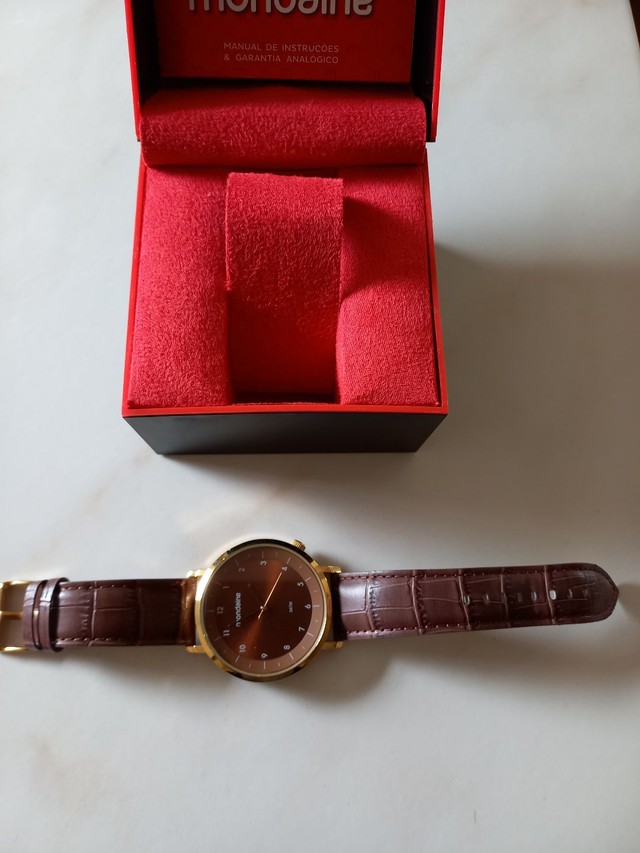 Mondaine 45mm de caixa , pulseira 24cm - Foto 3
