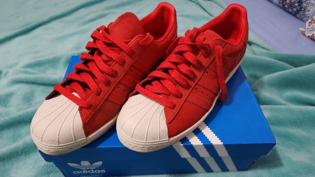 Adidas superstar 80s clearance Rouge