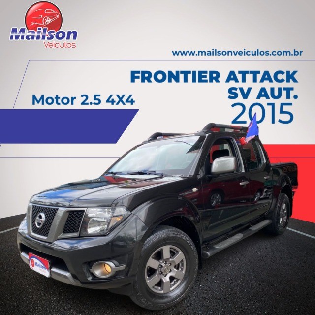 Nissan Frontier Attack SV 2015 4x4 Automática Extra!!!