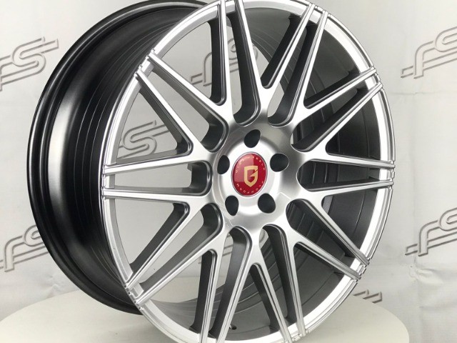 Roda Gisa Flow Forming YA8275W Hyper Prata 5x112 - 20x9 e 20x10,5 aro 20 duas talas - Foto 4