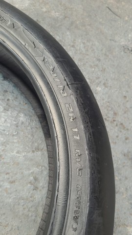 Pneu dianteiro Metzeler racetech RR 120/70-17 - Foto 4