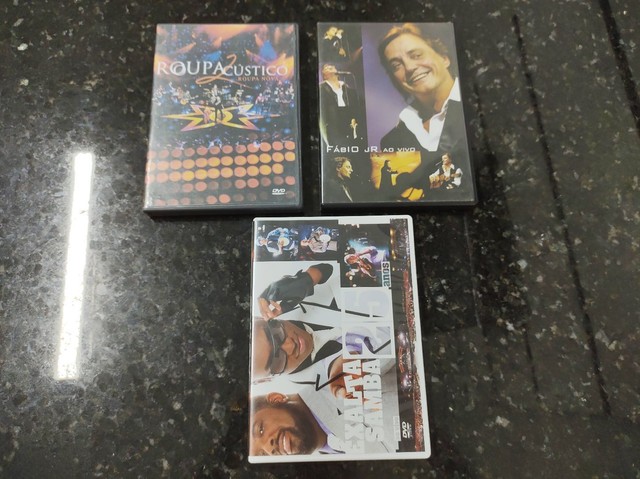 Três DVDs por 25