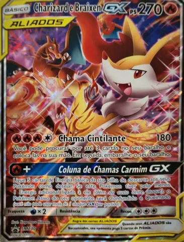 Carta Pokémon Solgaleo Gx Usada, Produto Masculino Pokemon Usado 73233116