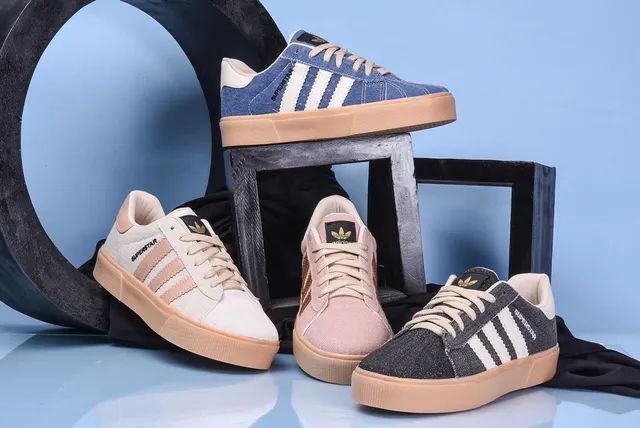 Tênis Adidas Super Star Branco e Preto Feminino Premium