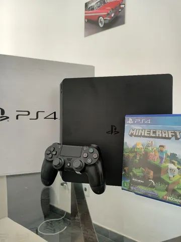 PS4 Slim 1 TB impecável com garantia
