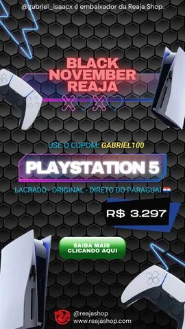 PlayStation 5 - Lacrado - Direto do Paraguai - Videogames - Centro