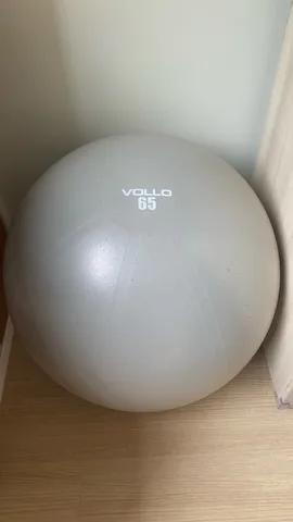 PhysioBall Bola Fisioterapia Reabilitação - Amarela 105 cm