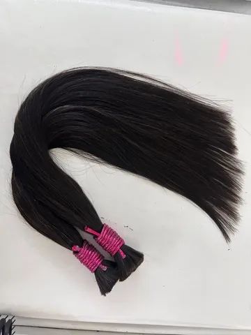 Cabelos humanos/liso de 65 cm  - Foto 3