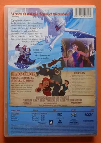Dvd Sinbad A Lenda dos Mares  - Foto 3