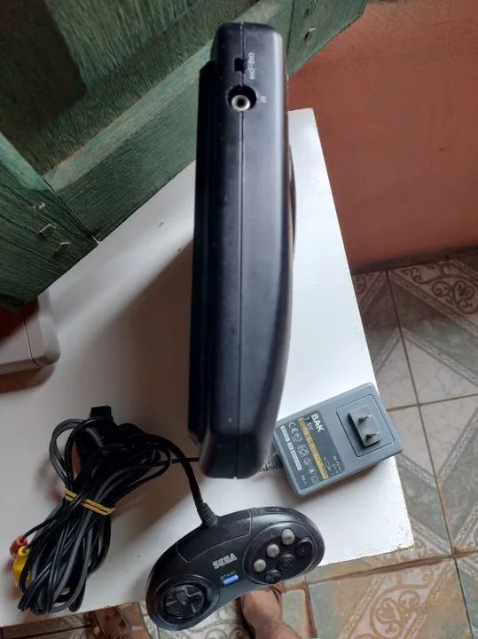 Mega Drive III completo com controle e fonte - Foto 2