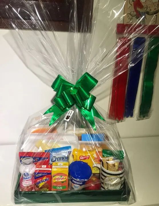 Cesta de café da manhã romântica - Foto 4