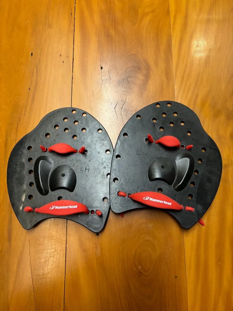 Par de Palhetas de Natação Hammerhead - Tamanho Único - Novo