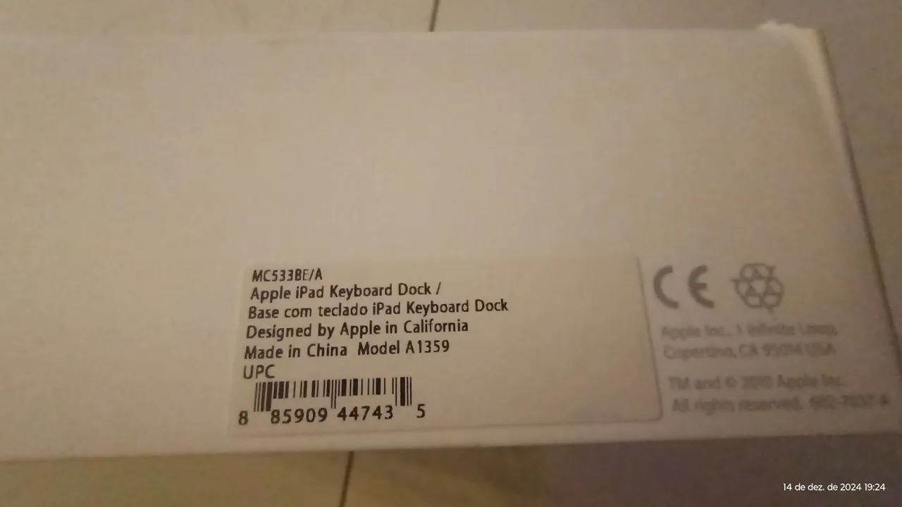 Dock Ipad Apple Original - Modelo A1359 - 30 pinos pRa geração 1,2 e3 - Foto 3