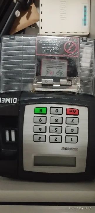 Relógio de ponto eletrônico Mini Print DIMEP SISTEMAS CX 1 UN - Foto 3