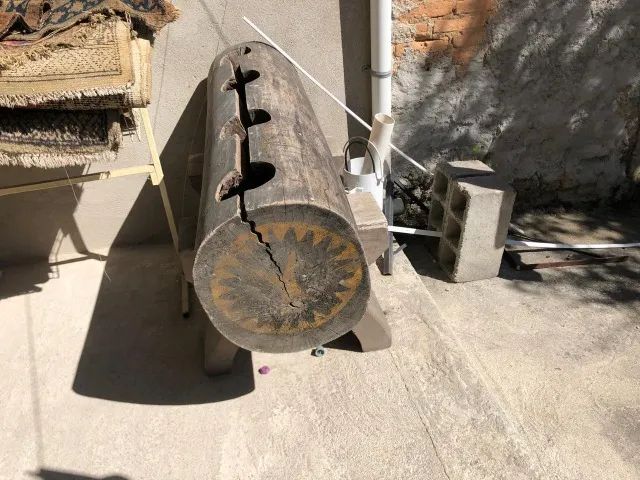 Tambor Indigena do Interior do Amazonas - Foto 2