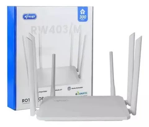 KNUP KP-RW403M 2.4GHz 300Mbps WiFi Router with 6 Antennas?64296910200322122